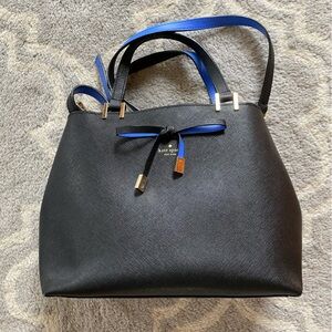 Kate Spade Blue and Black Purse